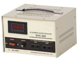 0.5kVA - 10KVA افقی SVC AC ولتاژ اتوماتیک تنظیم کننده AVR SVC تثبیت کننده 50 - 60Hz قدرت