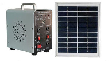 قابل حمل 4W 6V 4AH فعال شبکه خورشیدی سیستم های قدرت برای خانه