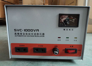 1 KVA IP20 داخل سالن تک فاز AVR تثبیت کننده ولتاژ رگلاتور برای کامپیوتر