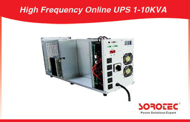 3KVA فرکانس بالا آنلاین UPS 110V / 220V AC، 0.9 ضریب قدرت