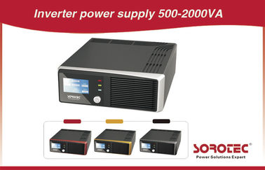 صفحه اصلی خودکار 12VDC صفحه اصلی قدرت اینورتر 500VA - 2000VA موج سینوسی تغییر یافته