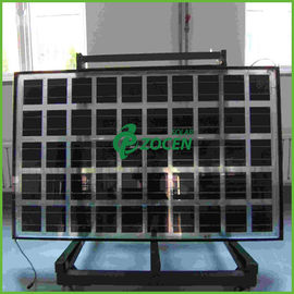 100Wp BIPV شارپ ضد انعکاسی پوشش خورشیدی پانل های کبود برای کمپینگ / صفحه اصلی
