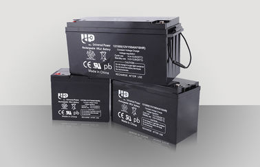 تماس UPS چرخه عمیق سرب اسید باتری 12V 150Ah برای سیستم های برق خورشیدی