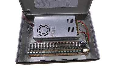 DC12V 30A دوربین مدار بسته قابل تنظیم لوازم برق جعبه توزیع، 18-کانال