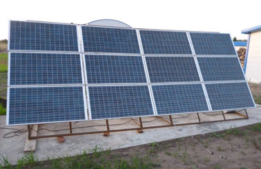 2KW فعال شبکه مسکونی سیستم های برق خورشیدی با 156mm سلول پلی سیلیکون