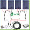 تنهایی قابل حمل 400W زمین پنل خورشیدی نصب و راه اندازی سیستم های 110V - 240V