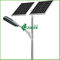 112W 14400LM 6500K پنل خورشیدی چراغ های خیابانی برای جاده اصلی 12M قطب