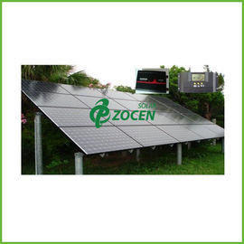 48V 20A 1000V زمین نصب و راه اندازی شبکه فعال خورشیدی سیستم های قدرت 3KWH - 3.5KWH