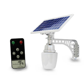 کنترل از راه دور خورشیدی LED حیاط نور 4W 600lm برای حیاط / باغ