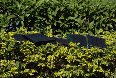 قابل حمل 5000mah بانک قدرت پنل خورشیدی شارژ سریع برای آی فون، آی پد مینی