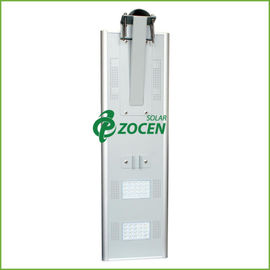 50W 12V LED لامپ پنل خورشیدی چراغ های خیابانی، همه در یک خورشیدی صفحه خیابان نور