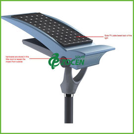 4M قطب 10W 12V LED خورشیدی جلوی خانه چراغ خورشیدی باغ چراغ محوطه