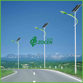 IP65 20W صرفه جویی در انرژی LED پنل خورشیدی چراغ های خیابانی با 5M Q235 قطب