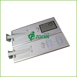 Ajustable IP65 60W مجتمع پنل خورشیدی چراغ های خیابانی با سنسور بدن انسان