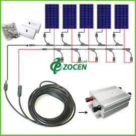 تهویه هوا 500W / یخچال فعال شبکه خورشیدی سیستم های قدرت با باتری حمایت