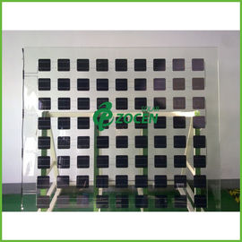 شفاف BIPV دو شیشه کبود ماژول خورشیدی 265 وات BV / ISO