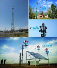 خاموش توربین باد مغناطیسی خورشیدی Wind Street Light برای مخابرات B