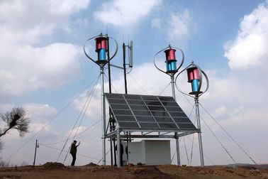 خاموش توربین باد مغناطیسی خورشیدی Wind Street Light برای مخابرات B