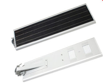 6M قد 12W چراغ سفید گرم های Bridgelux IP66 در فضای باز خورشیدی چراغ خیابان