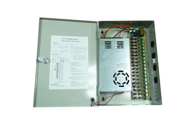 DC12V 30A دوربین مدار بسته قابل تنظیم لوازم برق جعبه توزیع، 18-کانال