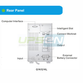 تک فاز 2KVA فرکانس بالا آنلاین UPS واقعی آنلاین دو تبدیل یو پی اس