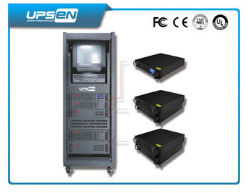 تک فاز 1KVA / 2KVA 3KVA دو تبدیل آنلاین UPS نوع دندانه دار کردن برای سرور / مرکز داده