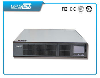 تک فاز 1KVA / 2KVA 3KVA دو تبدیل آنلاین UPS نوع دندانه دار کردن برای سرور / مرکز داده