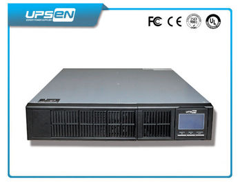 1 فاز کامپیوتر برق اضطراری یو پی اس 10KVA آنلاین با 19 &quot;ارتفاع 2U / 3U