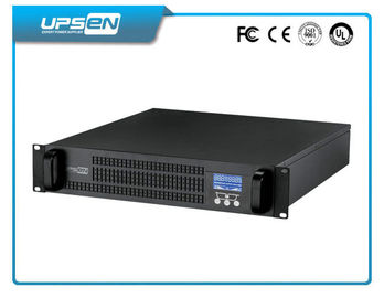 خالص موج سینوسی رک mountable و یو پی اس 1KVA / 2KVA / 3KVA / 6KVA با بیش از حفاظت از شارژ