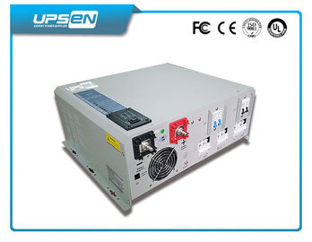 تک فاز 2000W / 3000 وات خالص موج سینوسی اینورتر خورشیدی ترکیبی با ال سی دی / نمایش LED