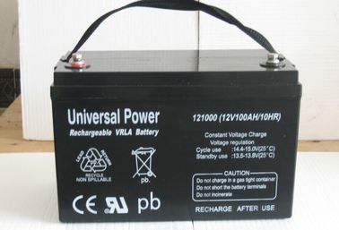 مهر و موم شده AGM چرخه عمیق سرب باتری های اسید اینورتر باتری 12V 100Ah / MF