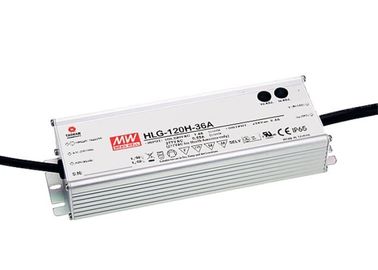 IP67 قدرت بالا و درایور LED نورپردازی چراغ برق HLG-120H-36A