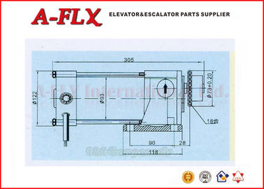 برقی هیتاچی درب آسانسور موتور TOG-MS-3 موتور با 110V DC