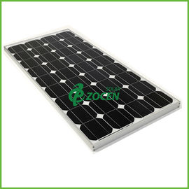 عملکرد بالا 80W 18V شارپ منکریستللین پانل های خورشیدی سیاه