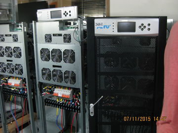 ZH E سری 3 فاز آنلاین UPS 15-400kVA، خروجی PF0.9 Transformless