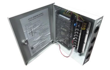 12V 20A فلزی دوربین مدار بسته لوازم برق جعبه AC100 - 240V 240W کلاس B