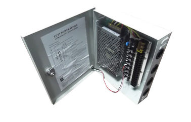 12V 5Amps دوربین مدار بسته منبع تغذیه جعبه 9 کانال، دوربین مدار بسته منبع تغذیه