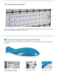 110 LM / W IP65 قدرت بالا LED جاده نور 100 وات با لنز پلاستیکی