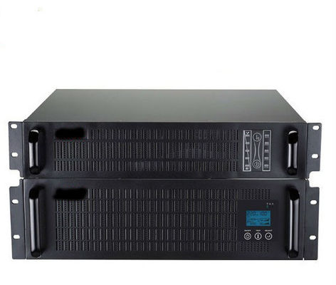 فرکانس بالا رک 3KVA سوار آنلاین سینوسی کنترل یو پی اس موج CPU برای ابزار دقیق