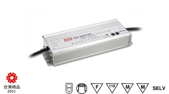 47 - 63HZ Meanwell درایور LED 320W 48V تنها خروجی ولتاژ ثابت